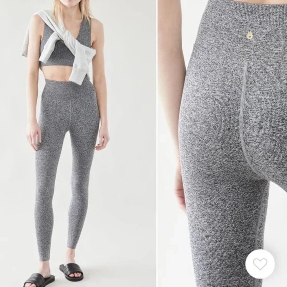 Spiritual Gangster love sculpt high rise space dye grey leggings